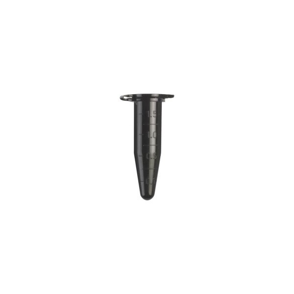 Microcentrifuge tube, 1.5mL, black